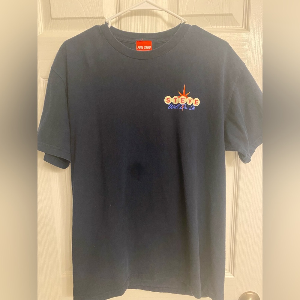 Full Send Steve Will Do It Las Vegas Gambling T-shirt